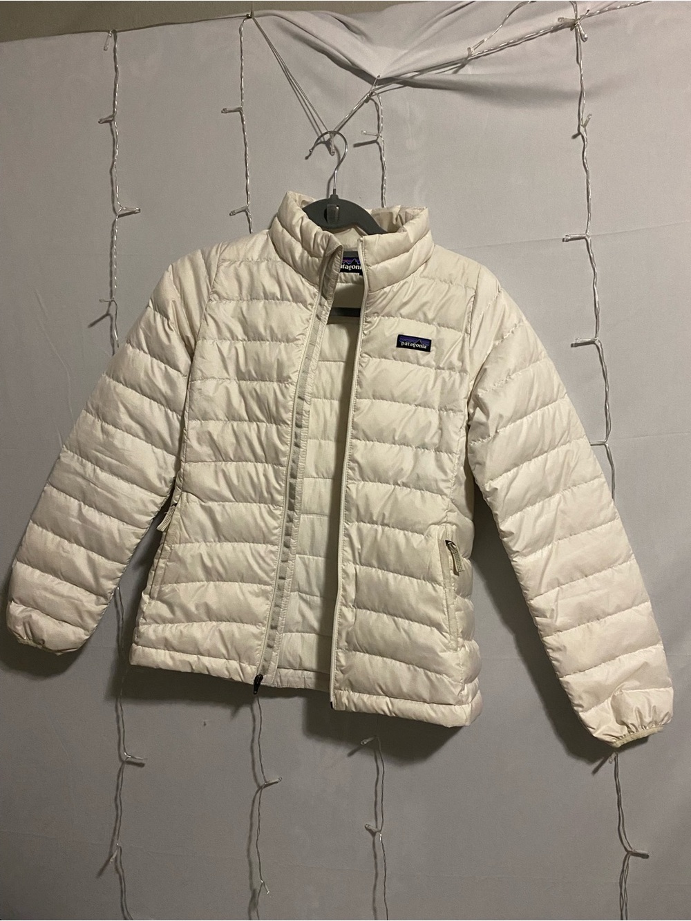 Patagonia girl Down Jacket in Off-White